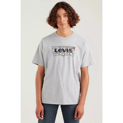 Levi´s pánske tričko Relaxed Tee sivé