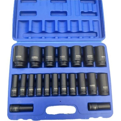 HAWEK Вложки ударни 20 части, 1/2", 10-38 мм, hawek hw-2003 (hw-2003)