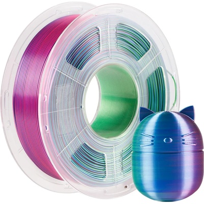 Anycubic PLA Silk Tri-Color Blue Green Purple - 1, 75 mm / 1000 g (6974662352729)