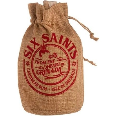 Six Saints Caribbean Rum 41,7% 0,7 l (dárkové balení plátěný pytlík)