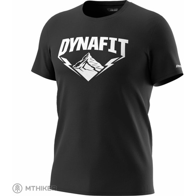 Dynafit Graphic Cotton S/S tričko black out/hardcore
