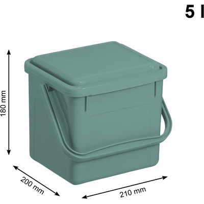 Pekda Odpadkový kôš - bio komposter 4,5 l, 216608