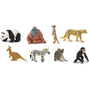 Safari Ltd Safari® Fun pack Екзотични животни 8 фигурки (S352222)