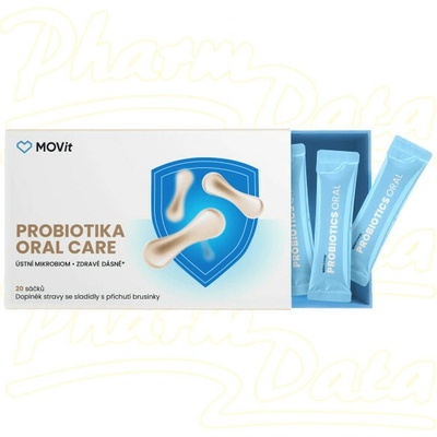 MOVit Probiotika ORAL CARE 20 sáčků