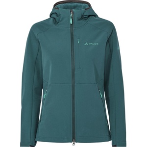 Vaude Дамско софтшел яке Vaude Women's Elope Stormfleece Hoody Softshell jacket - Dark Fjord Green - размер 36 (EU) (103-2295-0712)