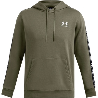 Under Armour Мъжки суичър Under Armour Icon Fleece Taping Hoodie Mens - Marine OD Green