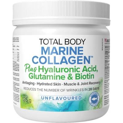 Natural Factors Total Body Marine Collagen, неовкусен, 135 g, Natural Factors