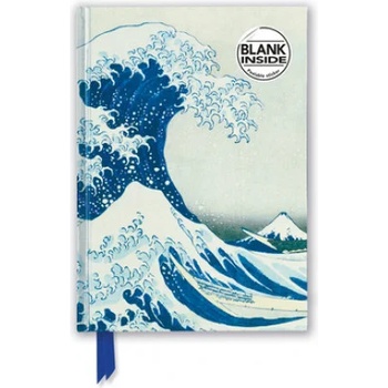 Flame Tree Publishing Hokusai: The Great Wave (Foiled Blank Journal) | FLAME TREE STUDIO