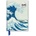Flame Tree Publishing Hokusai: The Great Wave (Foiled Blank Journal) | FLAME TREE STUDIO