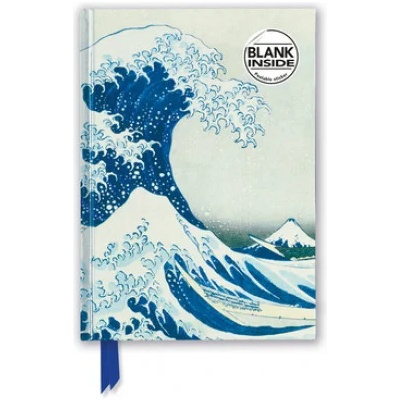 Flame Tree Publishing Hokusai: The Great Wave (Foiled Blank Journal) | FLAME TREE STUDIO