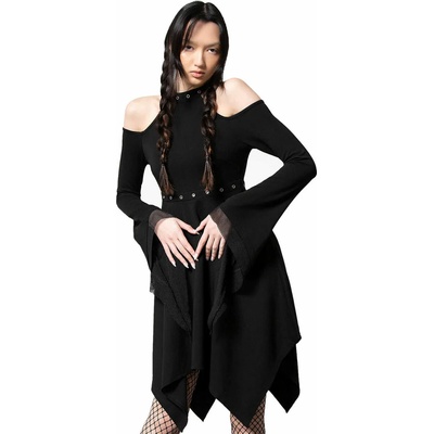 KILLSTAR дамска рокля KILLSTAR - Crimira Cold - Черна - KSRA005097