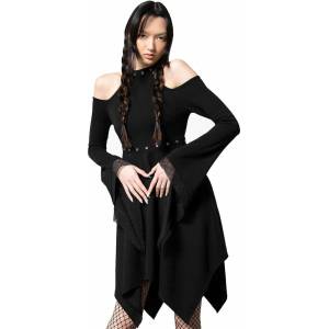 KILLSTAR дамска рокля KILLSTAR - Crimira Cold - Черна - KSRA005097