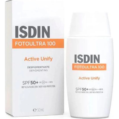 ISDIN Active Unify SPF50+ 50ml Sunscreen - Clear