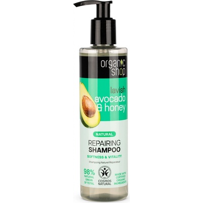 Organic Shop Regenerační šampon Avokádo+med 280 ml