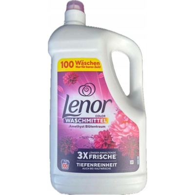 Lenor Amethyst tekutý prací prostředek na barevné prádlo 100 PD 5 l