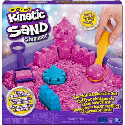 Kinetic Sand Сет блестяща пясъчна крепост (6063520)