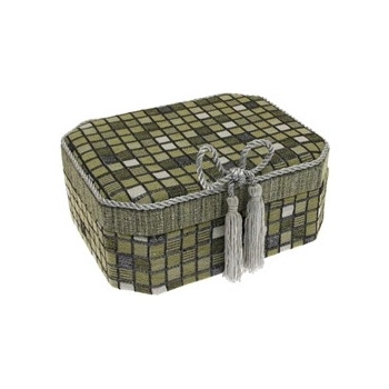 JKBox Cube Green SP291 A19 šperkovnice
