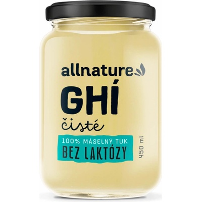 Allnature Ghí maslový tuk 450 ml