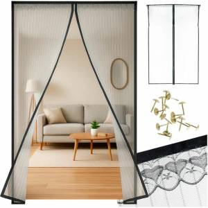 Kik Магнитен комарник за врата с размери 100 х 210 см (kx6127_1)
