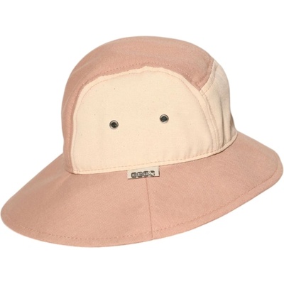 Ki ET LA Кемпер шапка със защита Ki ET LA - UPF50+, 1-2 г, 46-49 cm, Natural/Pink (KB2NP)