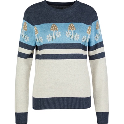 KAVU Дамски пуловер KAVU Women's Hillrose Jumper - Mushroom Patch (117-3375-0112)