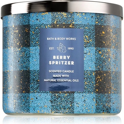 Bath & Body Works Berry Spritzer ароматна свещ 411 гр