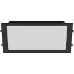 Mexen LDRR LED панел осветление, вграден 30 x 30 см, 24W, Студена - 6500K, 1920 lm, черен (L211-030-2465-70)