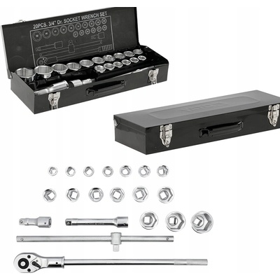 YATO 21 dílů 3/4 YT1335