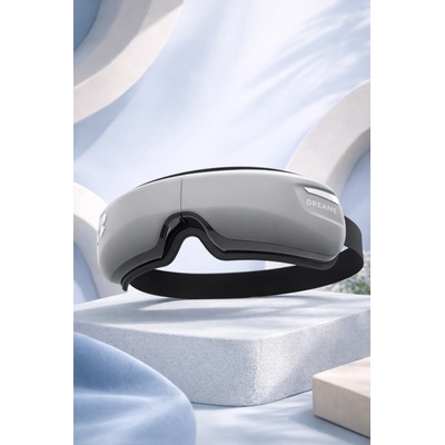 Dreame Масажор за очи Dreame E30, Затопляща тепария, 7 зонов масаж, Bluetooth, Бял / черен (E30)