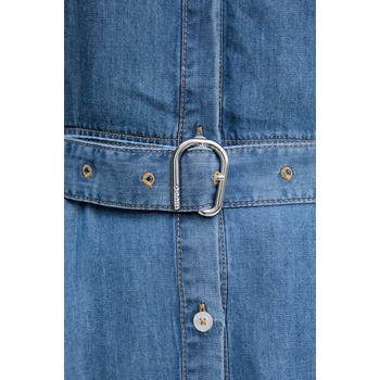 HUGO BOSS Рокля hugo в синьо къса разкроена 50538862 (50538862)