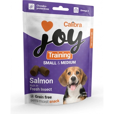 Calibra Joy Dog Training S&M Salmon&Insect 150 g