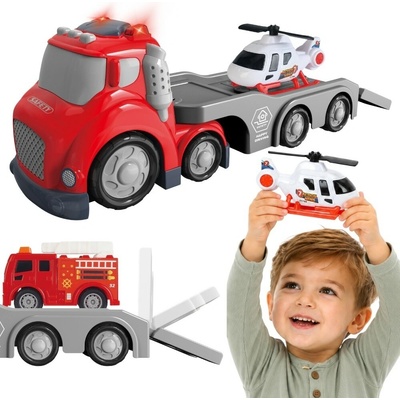 WOOPIE Hasičský vůz se zvukovými a světelnými efekty