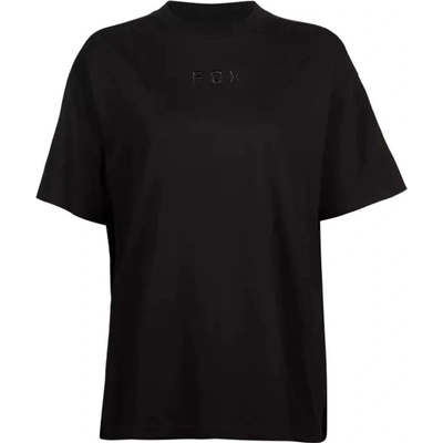 FOX W Wordmark Os Ss Tee, Black