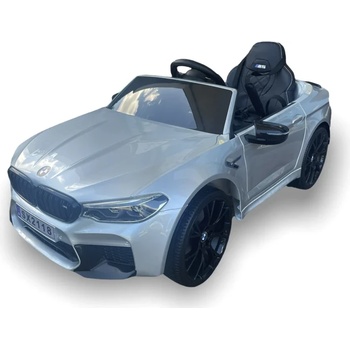 ROLLZONE BMW M5 24V - Детска акумулаторна кола, Сребриста, EVA гуми (SX2118-silver)