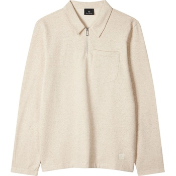 Paul Smith Men's 1/4 Zip Fleece - White 02