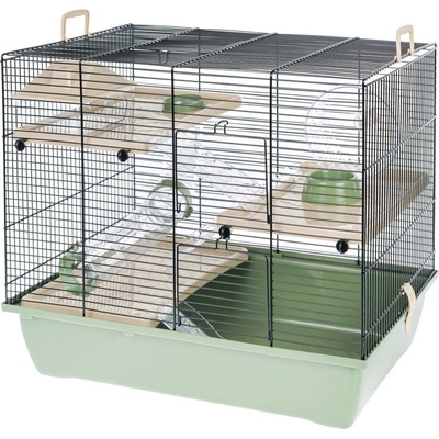 Inter Zoo klec Pinky 3 color zelená 50 x 33 x 44,5 cm – Hledejceny.cz