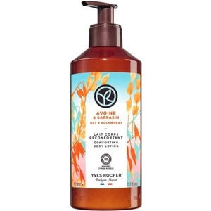 Yves Rocher BAIN NATURE Мляко за тяло Овесено мляко и елда Хидратиращо мляко за тяло с уникален и богат аромат 390 ml