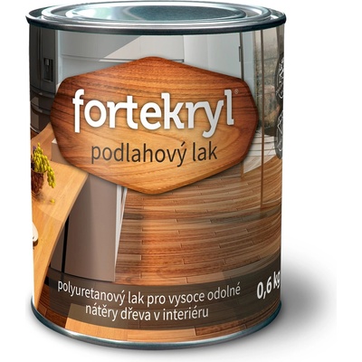 Fortekryl Podlahový lak 0,6 kg mat – Zbozi.Blesk.cz