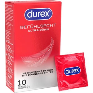 Durex - ултра тънък презерватив (10 бр. ) - desirel