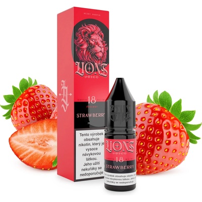 Lions Juice Strawberry freebase 10 ml 18 mg