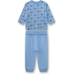 Sanetta Детско ежедневно термо бельо Sanetta Kid's Pyjama 1/1 222322 Everyday base layer - Lily Blue - размер 80 (EU) (714-1810-0112)