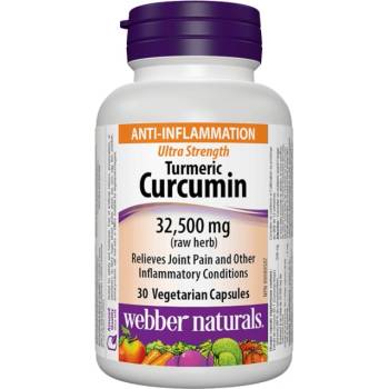 Image 1 of Webber Naturals Turmeric Curcumin Ultra Strength 500 mg [30 капсули]