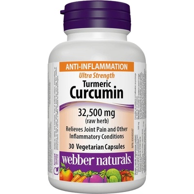 Webber Naturals Turmeric Curcumin Ultra Strength 500 mg [30 капсули]