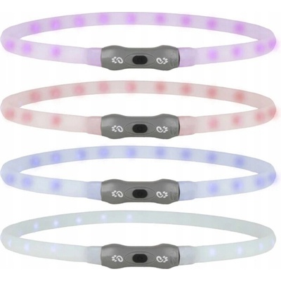 Mountain Paws Svítící obojek pro psa Rechargeable Dog Collar Light