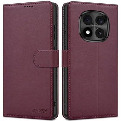 Кожен Калъф с Джобове за Xiaomi Redmi Note 15 Pro 5G, Tech-Protect Wallet Book Case, Лилав (5906302352913)