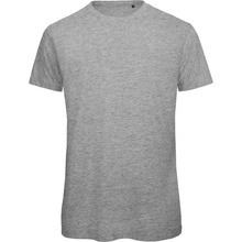 B&C Inspire T men pánske tričko Medium Fit sivé sport