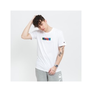 Champion Crewneck T-Shirt 217231-WW001 Bílá