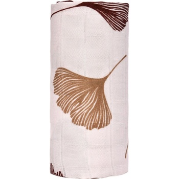 T-Tomi Bio Veľká Bambusová Osuška 120x120 Cm Ginkgo