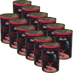 Fitmin Консерва Fitmin For Life BEEF пате 12 x 400 г