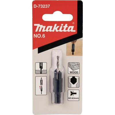 MAKITA ZÁHLBNÍK KUŽEĽOVÝ DO DREVA 2,4mm D-73237